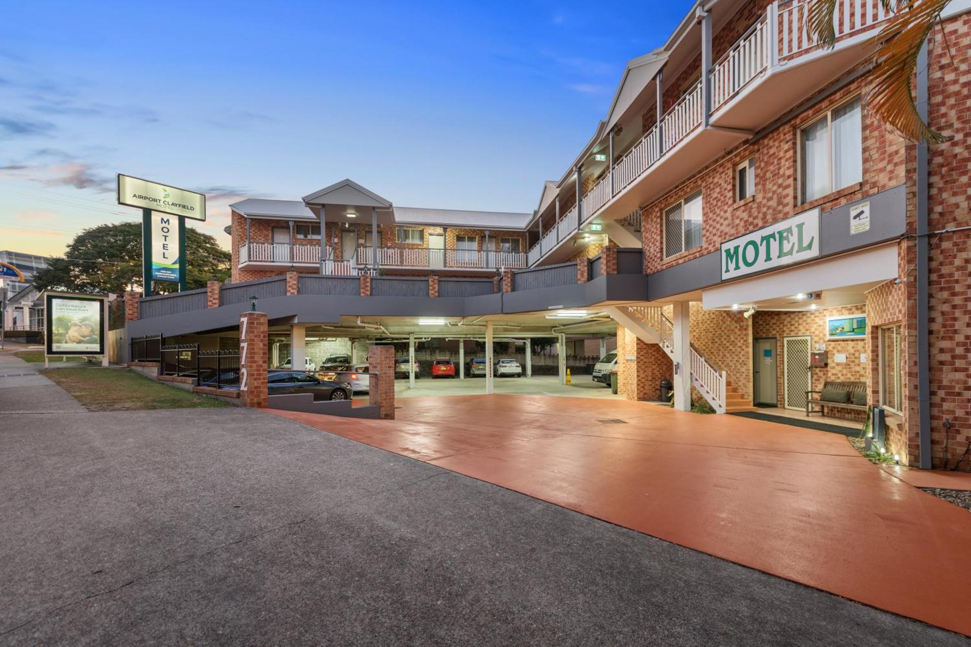 Airport Clayfield Motel Brisbane Exteriér fotografie